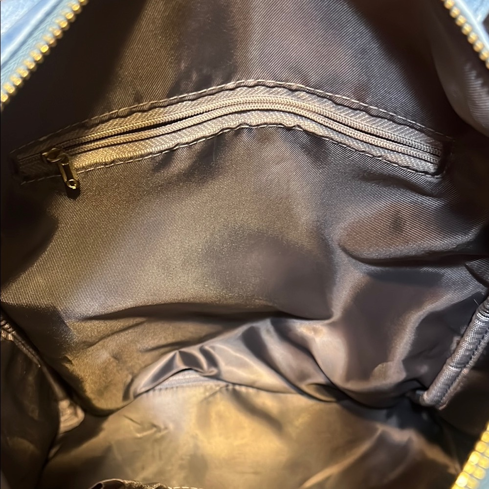 Nwot Marbled Blue Large Backpack - image 6